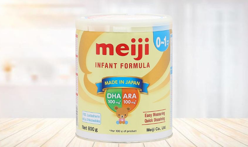 Sữa bột Meiji Infant Formula 800g (0 - 12 tháng)