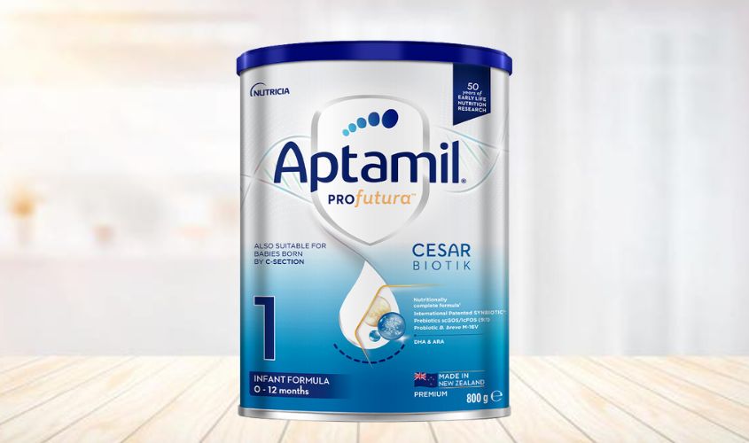 Sữa bột Aptamil Profutura Cesarbiotik số 1 800g (0 – 12 tháng)