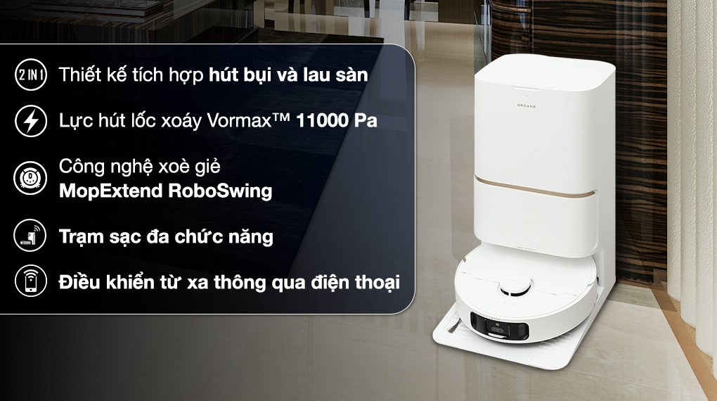 Robot hút bụi lau nhà Dreame L30S Ultra không sạc được là do dây sạc bị hư