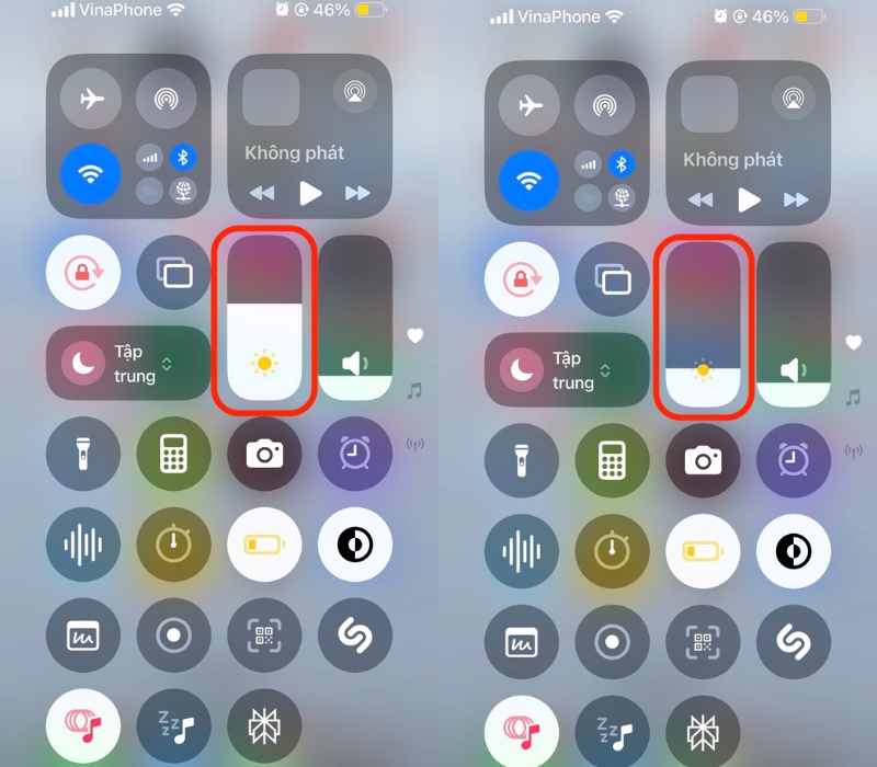 Giảm độ s&aacute;ng m&agrave;n h&igrave;nh