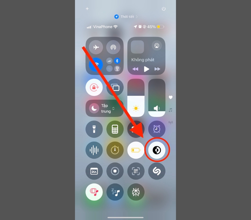 Bật chế độ Tối (Dark Mode)