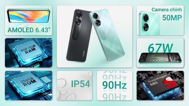 Chip Snapdragon 680, RAM 8GB Chip Snapdragon 680, RAM 8GB