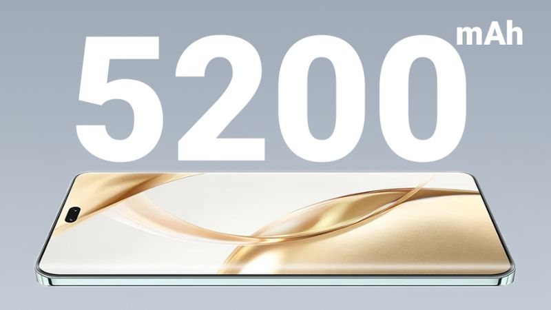 Viên pin 5200 mAh, sạc nhanh 100W Viên pin 5200 mAh, sạc nhanh 100W