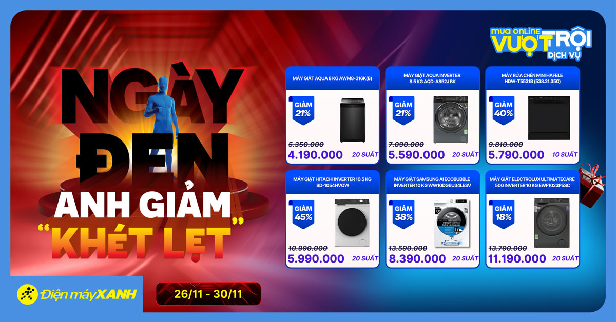 BLACK FRIDAY: NG&Agrave;Y ĐEN ANH GIẢM KH&Eacute;T LẸT