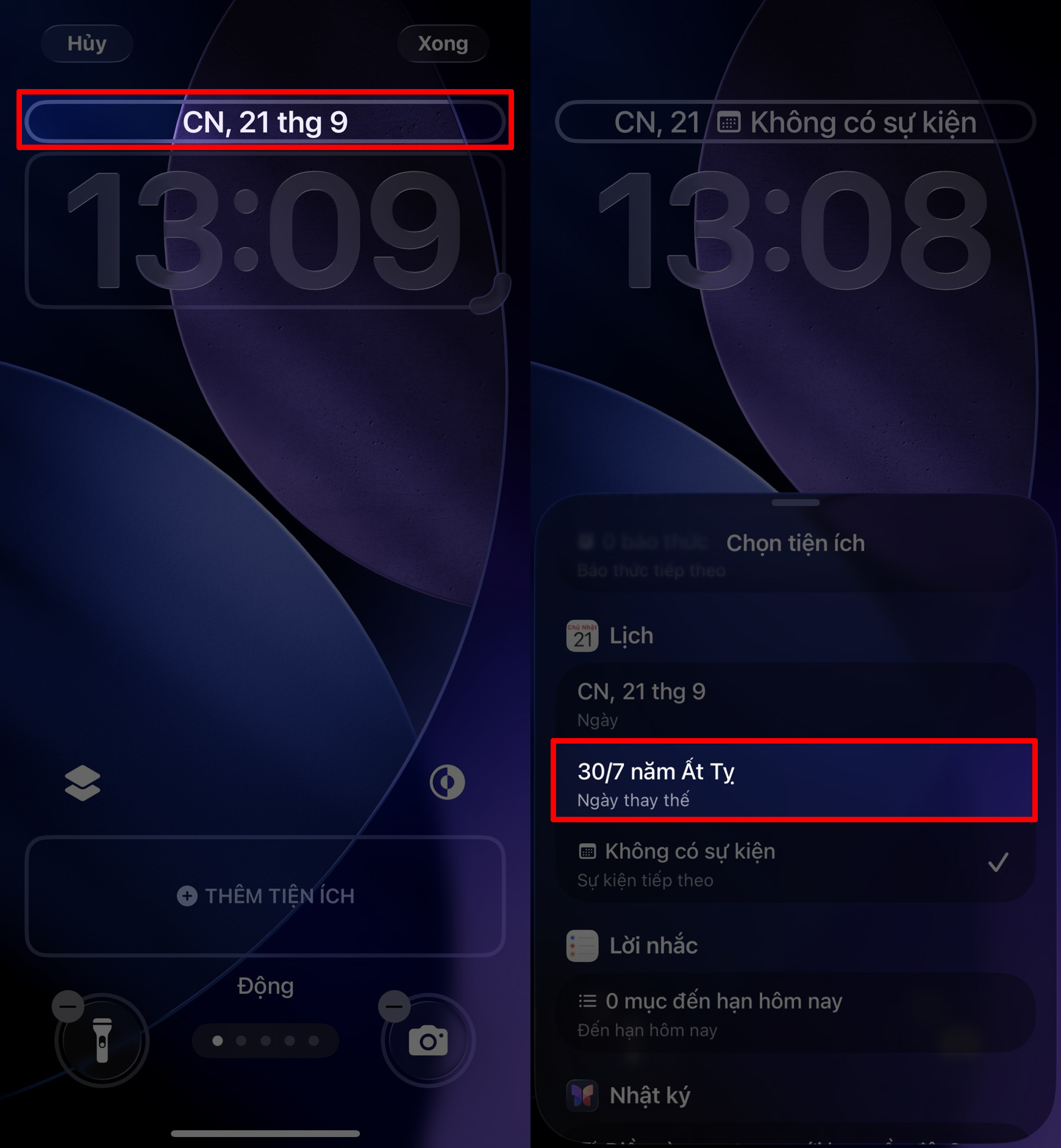 Cách Cài Lịch Âm Trên Màn Hình Khóa Iphone Trên Ios 26 Cách Cài Lịch Âm Trên Màn Hình Khóa Iphone Trên Ios 26