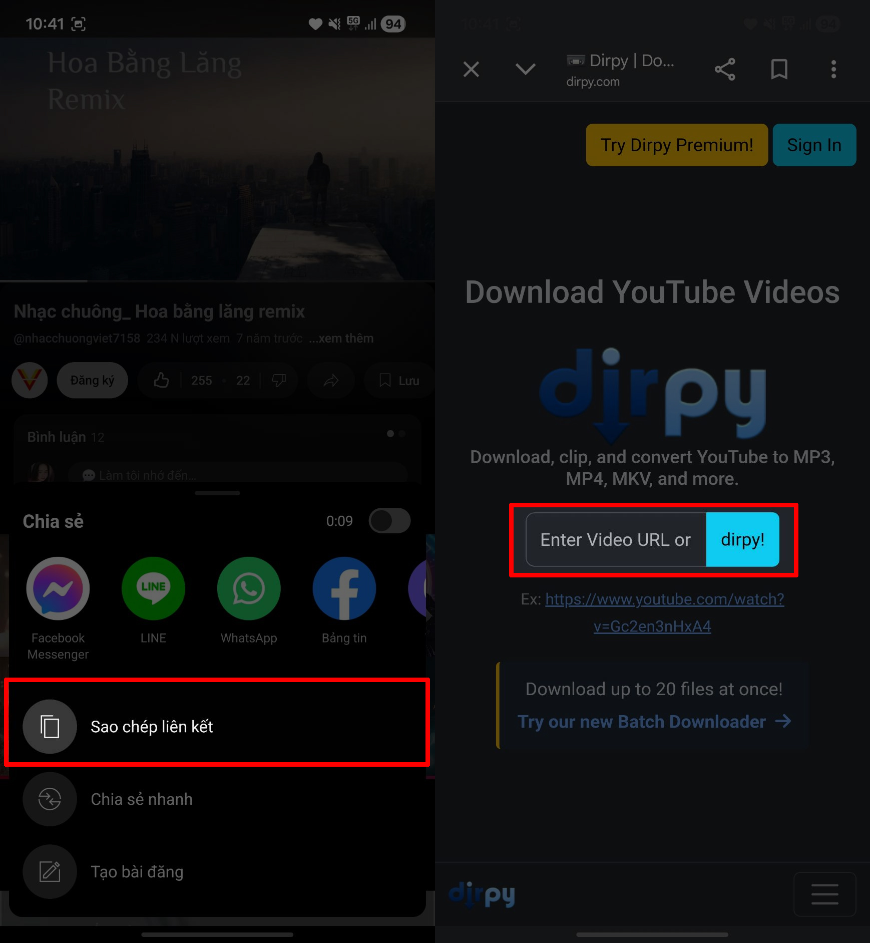 Cách lấy nhạc YouTube làm nhạc chuông điện thoại Cách lấy nhạc YouTube làm nhạc chuông điện thoại