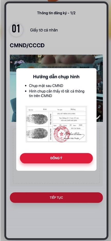 Chụp h&igrave;nh mặt sau