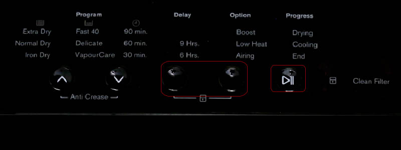 Nhấn giữ tổ hợp phím để bật khóa trẻ em, tránh trẻ nhỏ thay đổi cài đặt