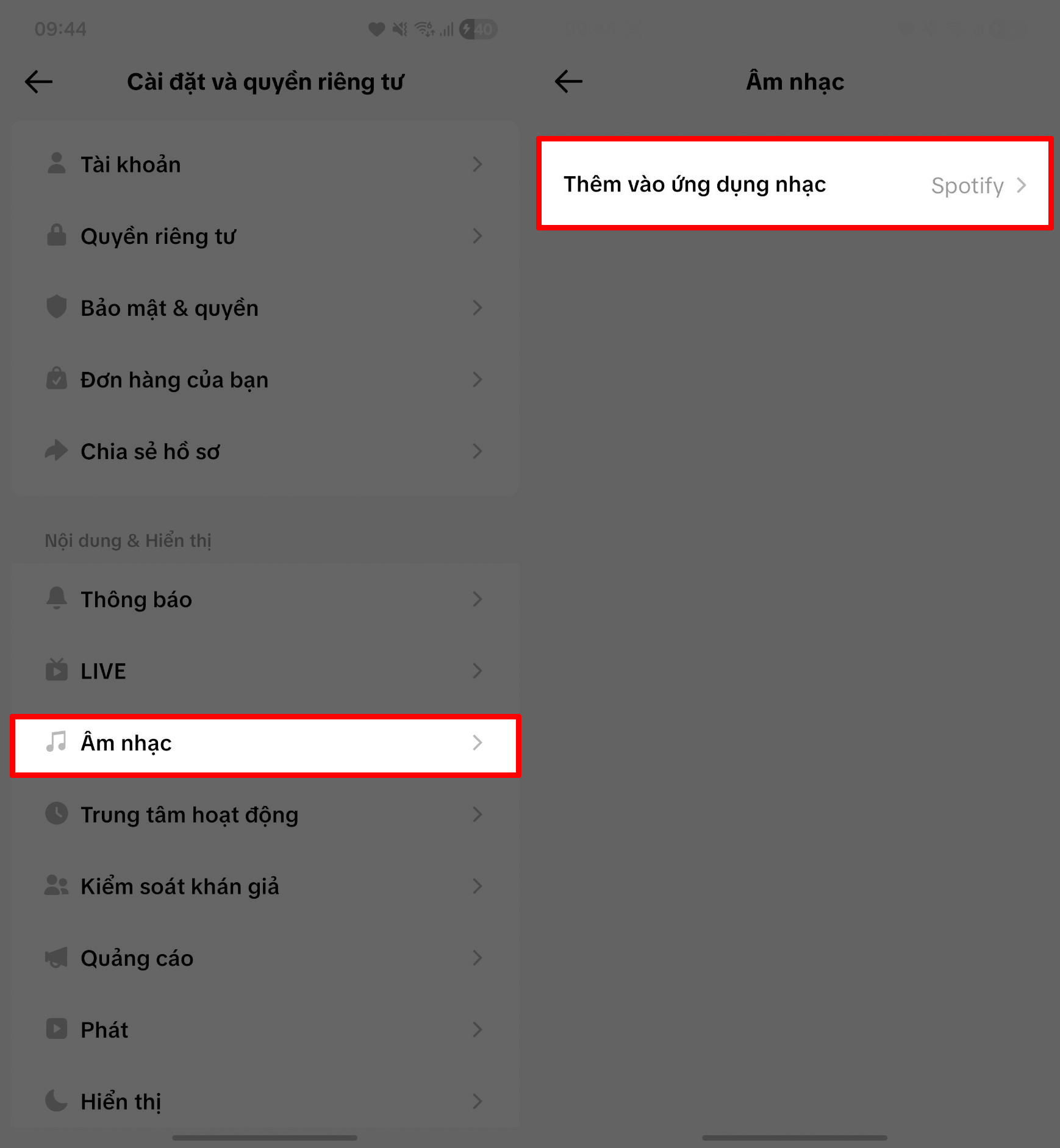 Cách Lưu Bài Hát Tiktok Vào Spotify Và Youtube Music