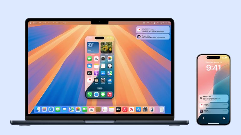 Tính năng iPhone Mirroring trên iOS 18