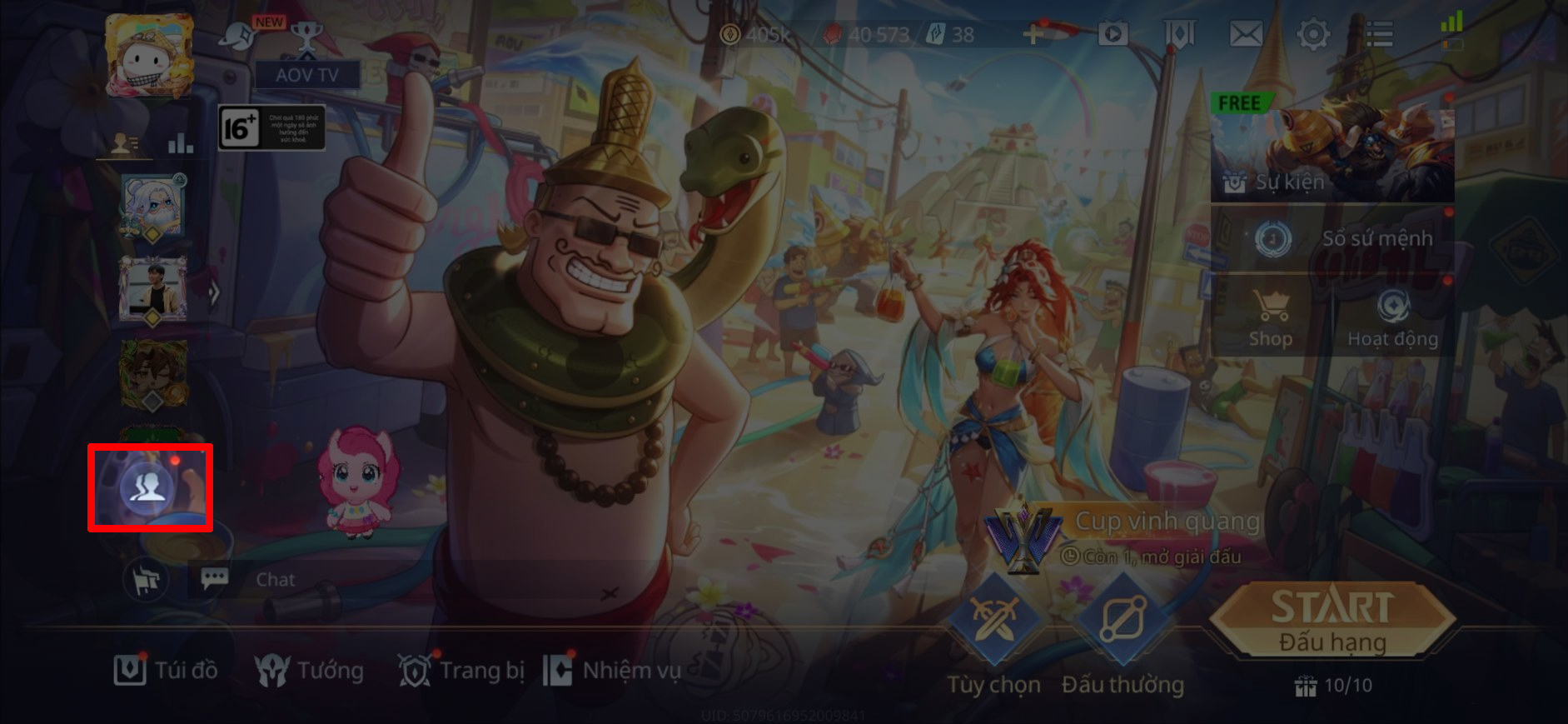 Cách chặn kết bạn trong Liên Quân Mobile Cách chặn kết bạn trong Liên Quân Mobile