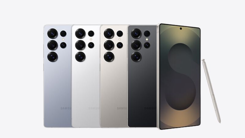 4 phiên bản màu Titan trên Samsung Galaxy S25 Ultra 4 phiên bản màu Titan trên Samsung Galaxy S25 Ultra