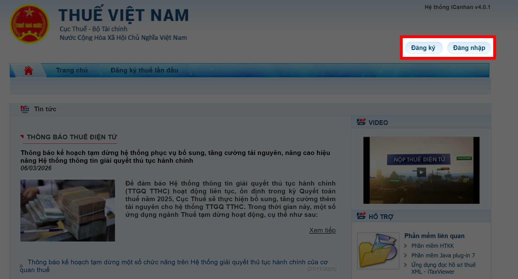 Cách đổi thông tin đăng ký thuế từ CMND sang CCCD online