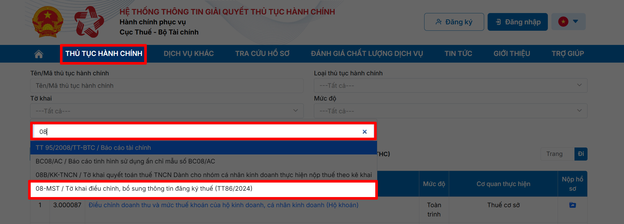 Cách đổi thông tin đăng ký thuế từ CMND sang CCCD online