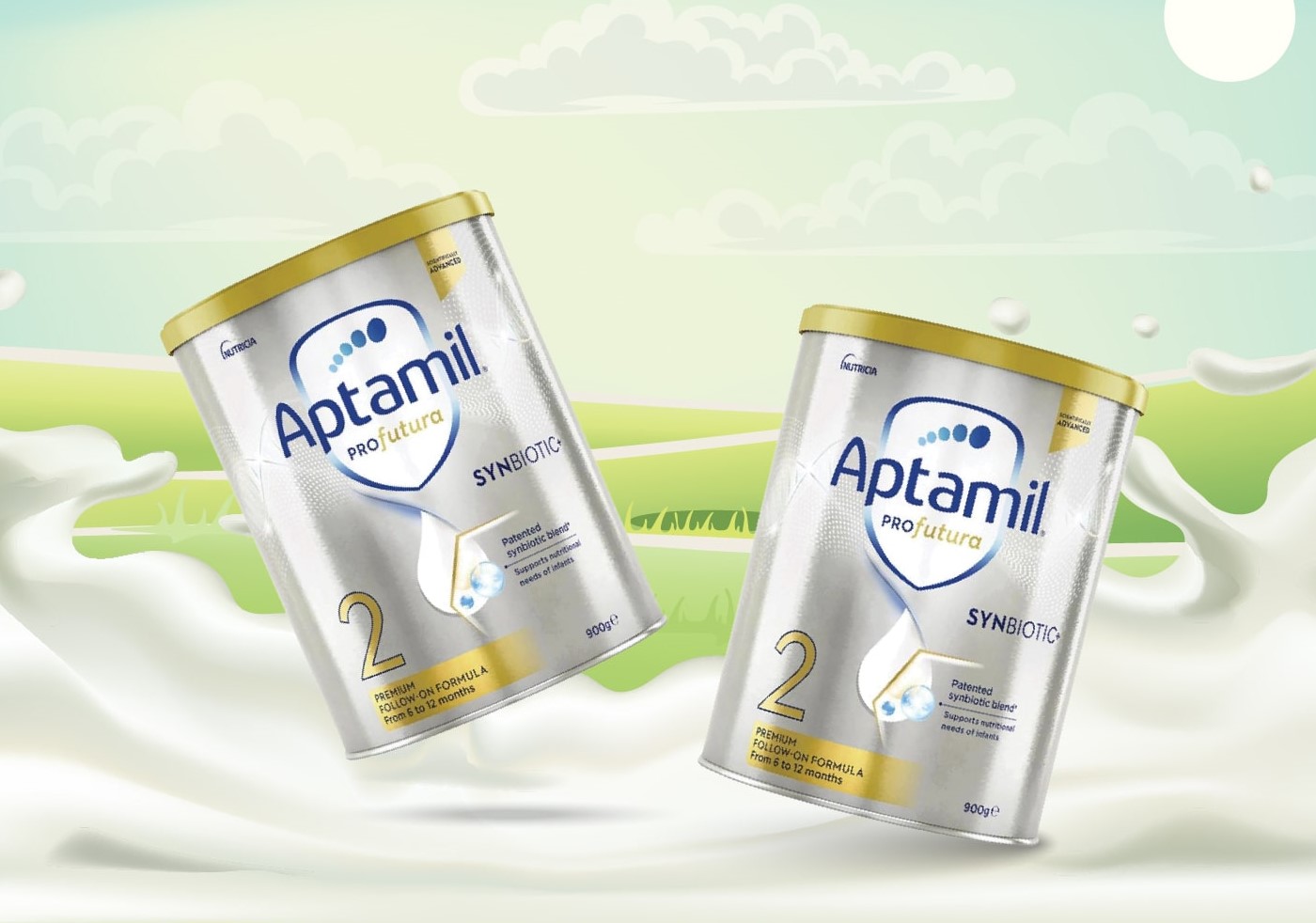 Sữa bột Aptamil Úc Profutura số 2 900g (6 - 12 tháng)