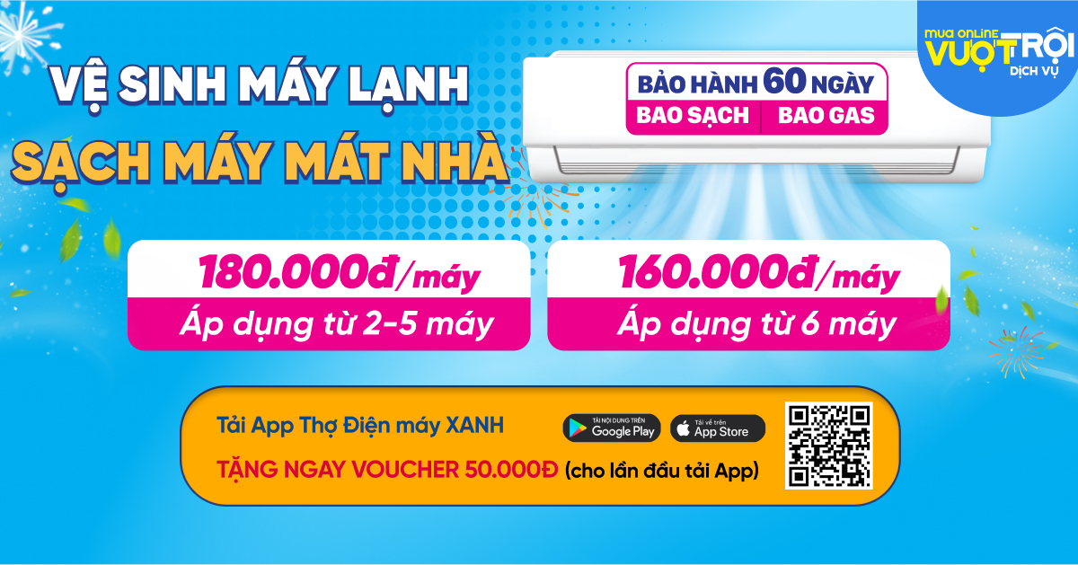Vệ Sinh Máy Lạnh - Sạch Máy Mát Nhà