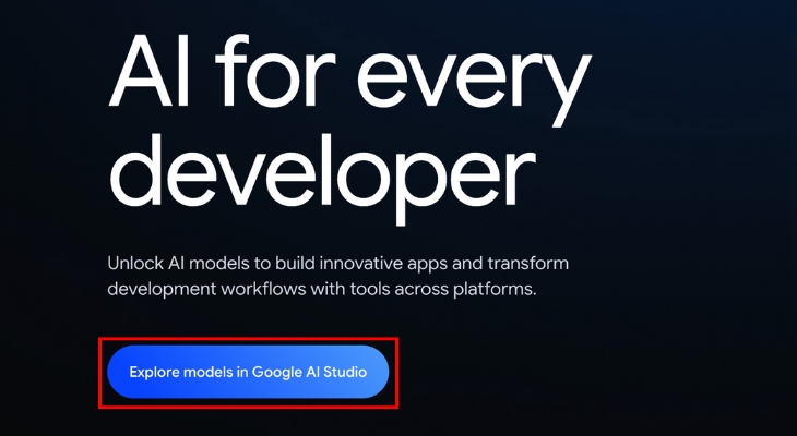 Cách lấy API từ Google AI Studio