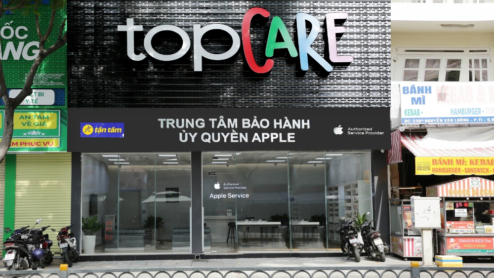 TopCare l&agrave; một trong những trung t&acirc;m bảo h&agrave;nh ủy quyền Apple tại Việt Nam