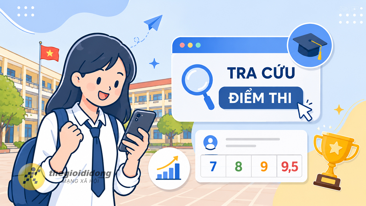 Cách tra cứu điểm thi tốt nghiệp 2026 Cách tra cứu điểm thi tốt nghiệp 2026