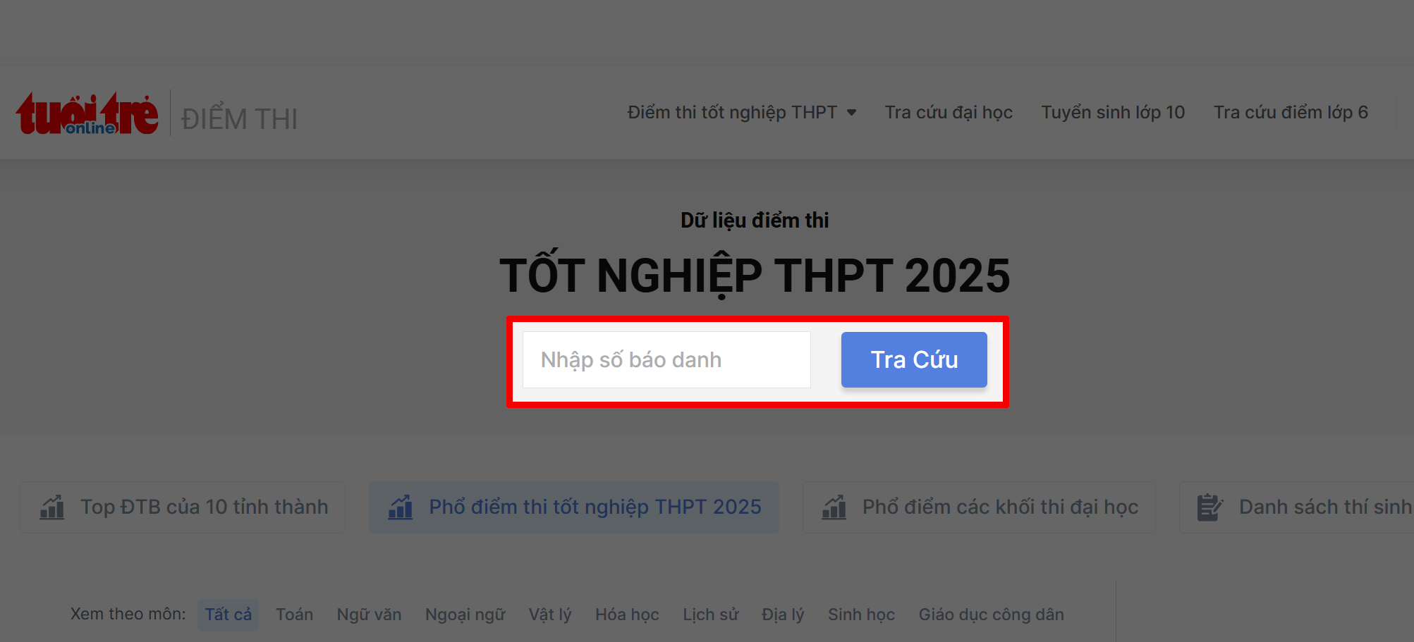 Cách Tra Cứu Điểm Thi Thpt Quốc Gia 2025 Cách Tra Cứu Điểm Thi Thpt Quốc Gia 2025