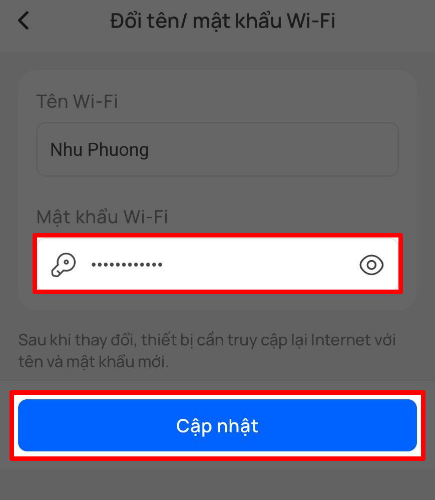 Cách đổi mật khẩu Wi-Fi bằng điện thoại Cách đổi mật khẩu Wi-Fi bằng điện thoại