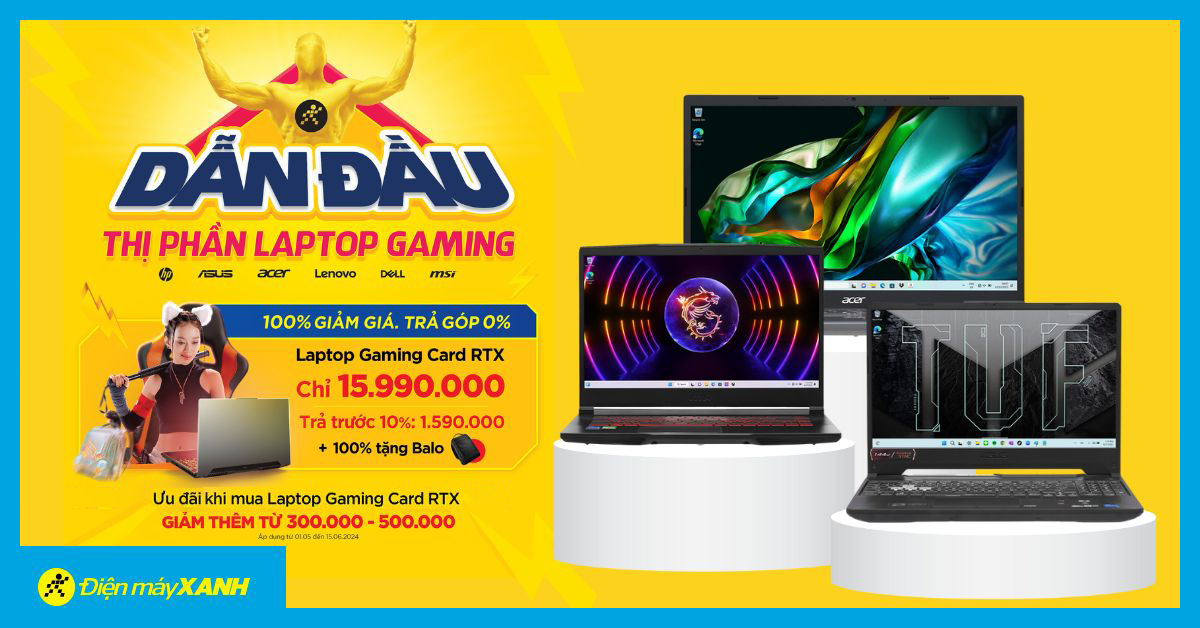 C&ograve;n 3 ng&agrave;y để sắm Laptop Gaming gi&aacute; cực tốt với ưu đ&atilde;i đặc quyền d&agrave;nh cho Laptop Gaming Card RTX