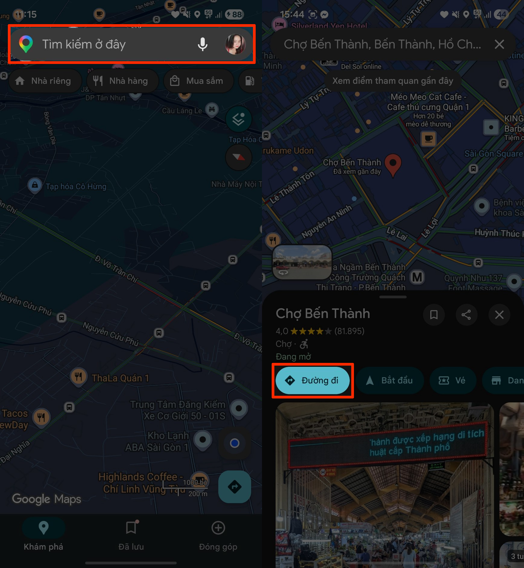 Cách tìm tuyến xe Bus trên Google Maps Cách tìm tuyến xe Bus trên Google Maps