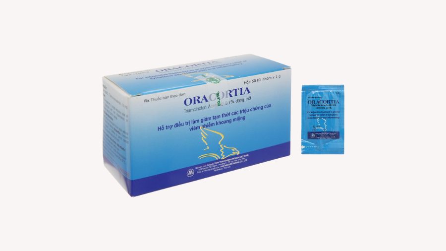 Thuốc trị nhiệt miệng Oracortia