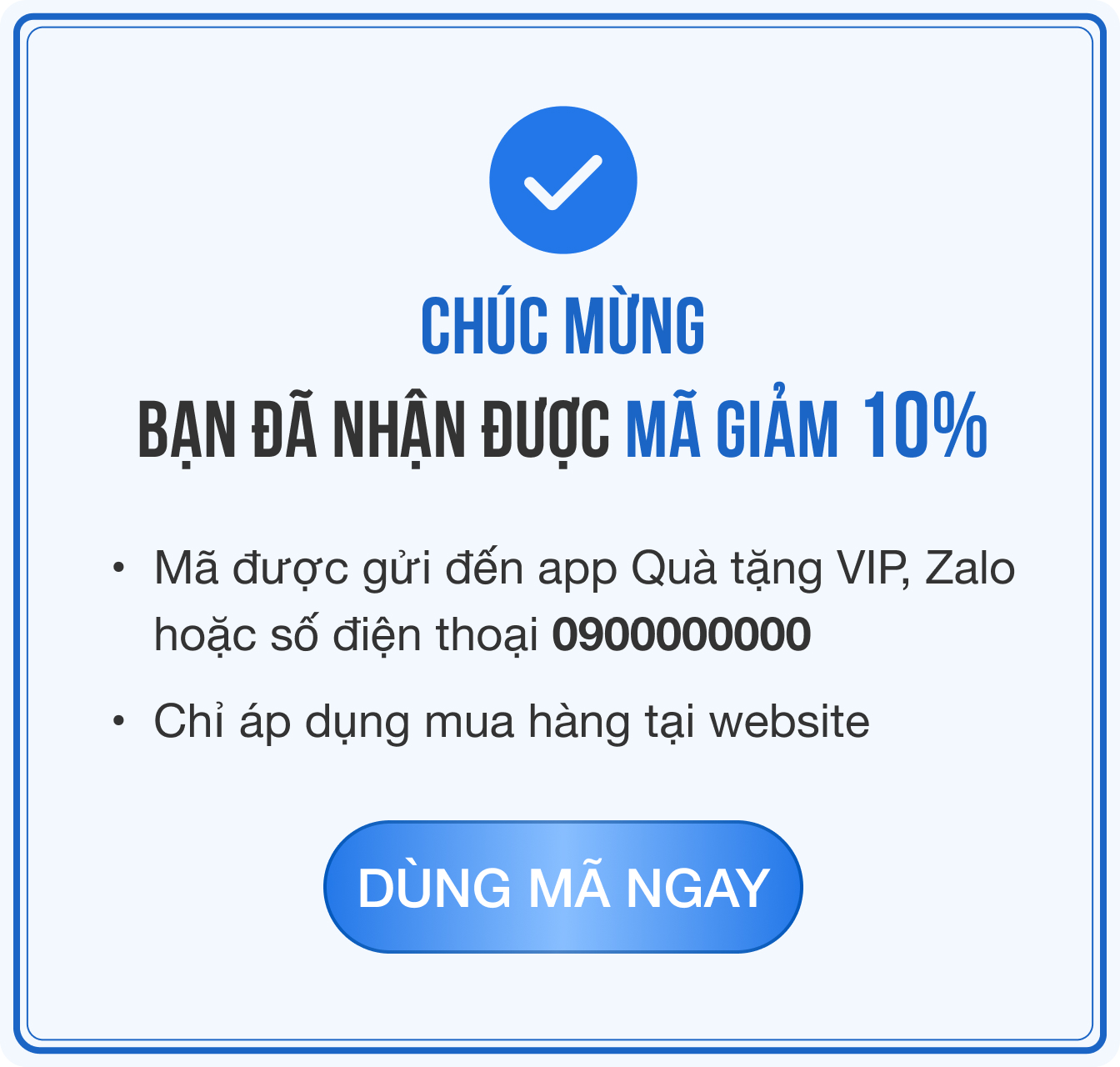 Săn ngay coupon giảm10% tối đa 500K, duy nhất chỉ 10.000 mã dành cho khách hàng mới