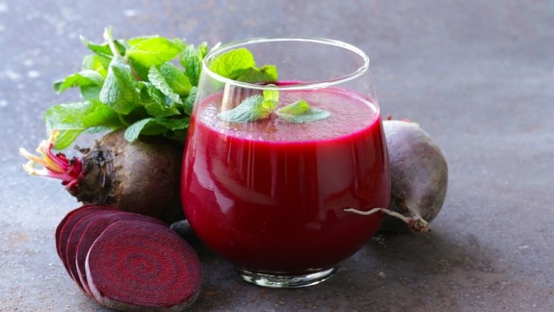 Nước ép củ dền giúp tăng cường sinh lực và sức mạnh đàn ông