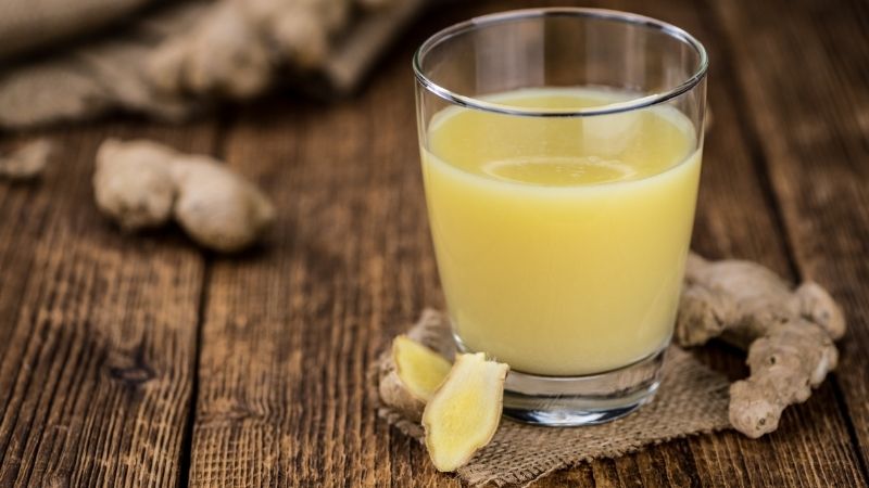 Nước ép gừng giúp tăng cường sức khỏe sinh lý một cách tự nhiên và an toàn