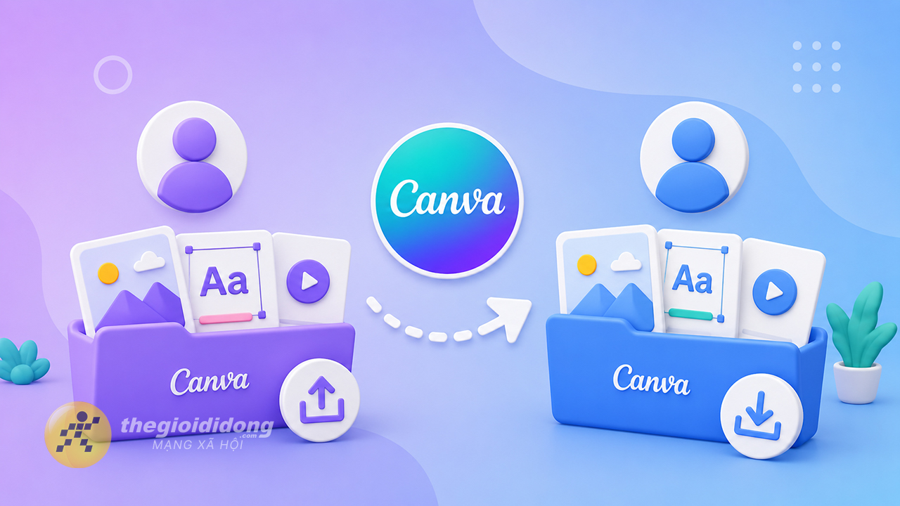 Cách chuyển file thiết kế Canva sang tài khoản khác Cách chuyển file thiết kế Canva sang tài khoản khác