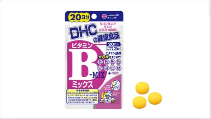 Viên uống Vitamin B DHC giúp hỗ trợ tăng cường chức năng tạo máu, giúp da khỏe mạnh