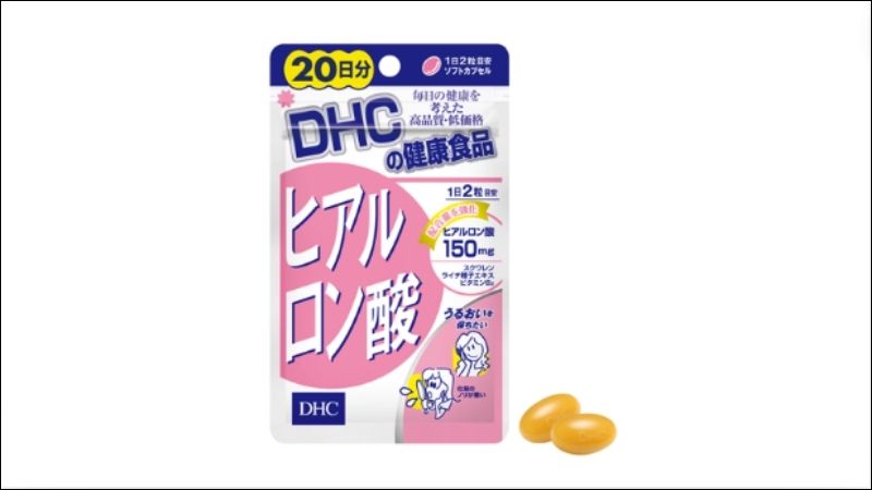 Viên uống cấp nước DHC hỗ trợ duy trì độ ẩm cho da, hỗ trợ hạn chế khô da