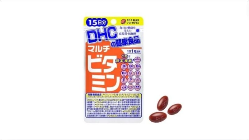 Viên uống vitamin tổng hợp DHC hỗ trợ bổ sung các vitamin và bồi bổ sức khỏe