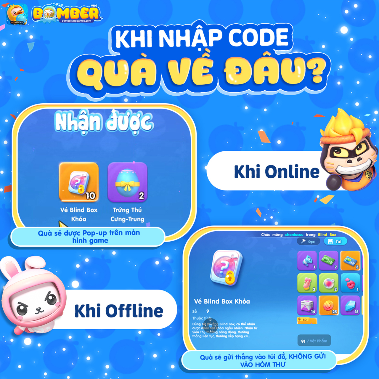 Code Bomber VNG mới nhất (cập nhật liên tục) Bervng01w