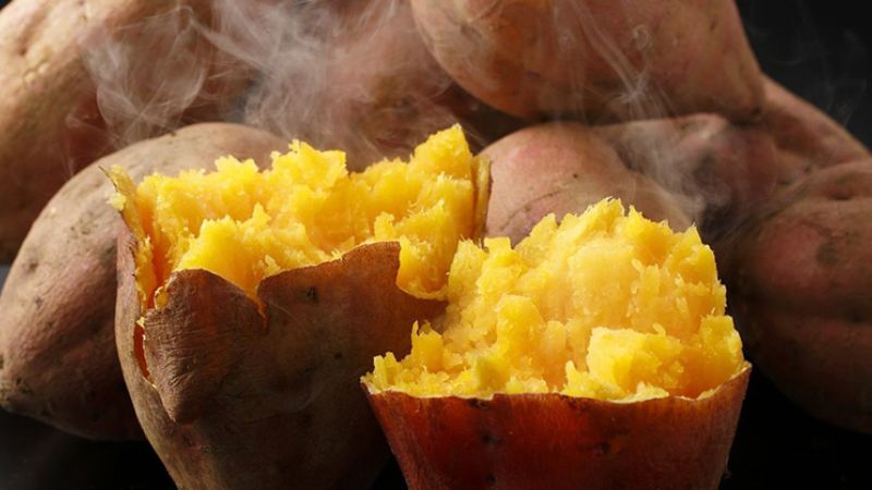 Khoai lang chứa nhiều đường và tinh bột nên dễ gây tăng đường huyết