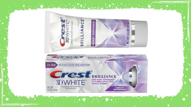 Kem đánh răng Crest 3D White Brilliance ngăn ngừa sâu răng hiệu quả Kem đánh răng Crest 3D White Brilliance ngăn ngừa sâu răng hiệu quả