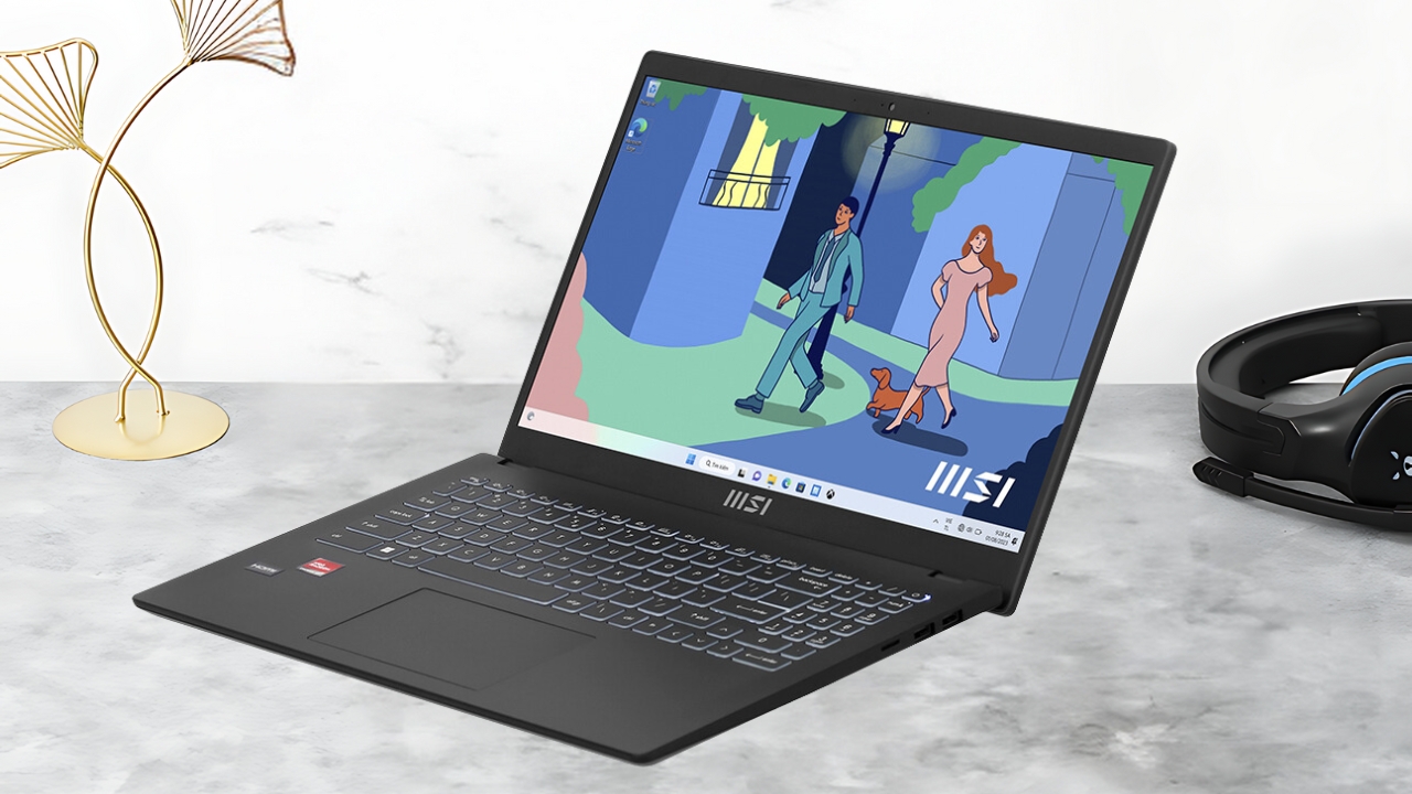 MSI Modern 15 B7M R7: Laptop cho công việc và giải trí trong tầm giá 14 triệu