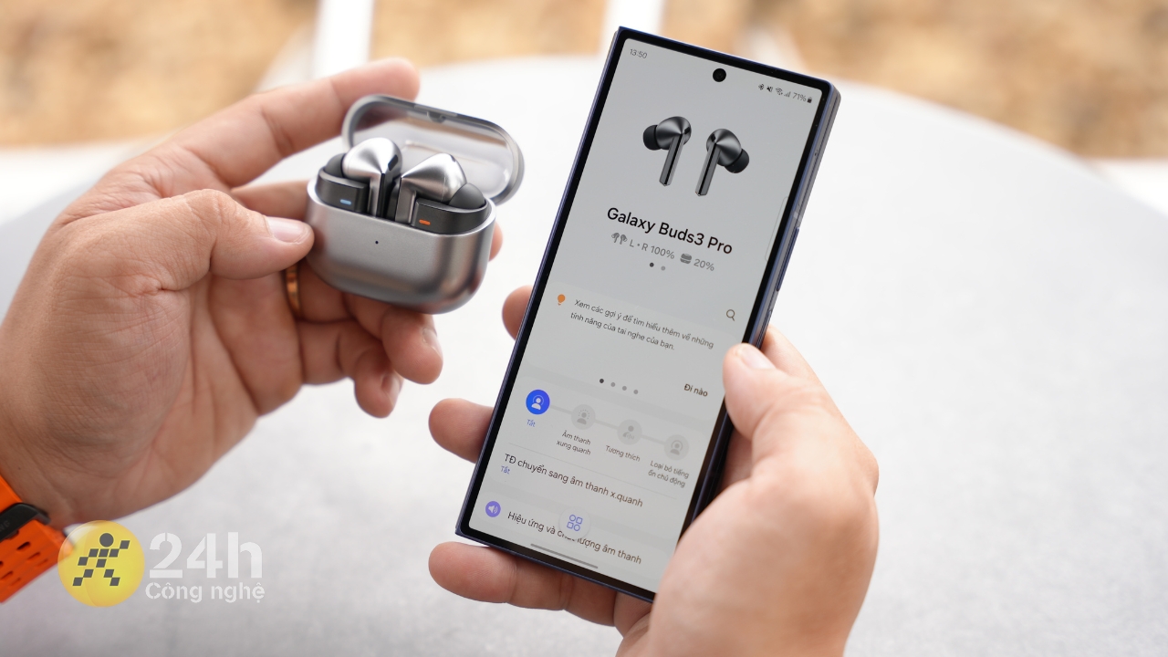 Galaxy Buds3 Pro nâng cấp để nâng tầm trải nghiệm