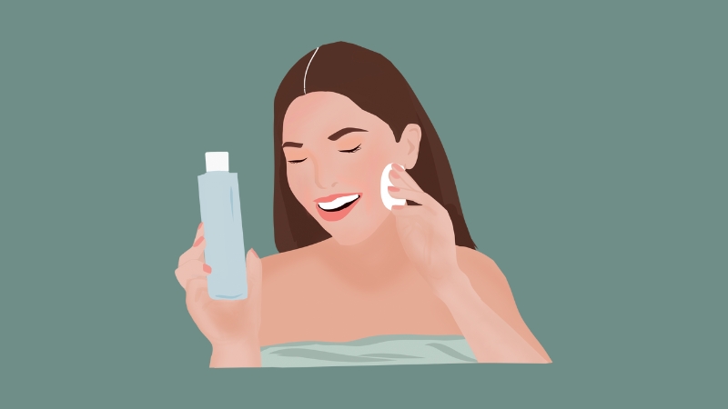 Sử dụng toner hỗ trợ bạn làm giảm các tình trạng như kích ứng, nổi mẩn đỏ 