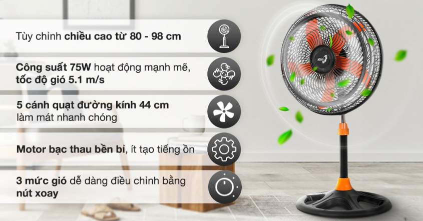 Cơ hội trúng thưởng Quạt lửng Asia VY628890 đen. Cơ hội trúng thưởng Quạt lửng Asia VY628890 đen.
