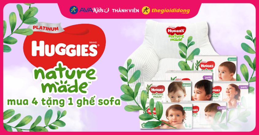 tã platinum naturemade mua tặng quà