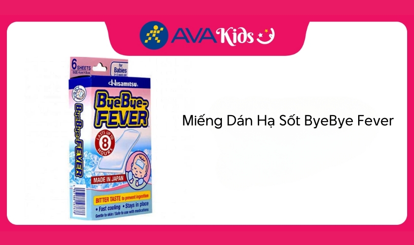 Miếng Dán Hạ Sốt Aikido Gel Cool Patch