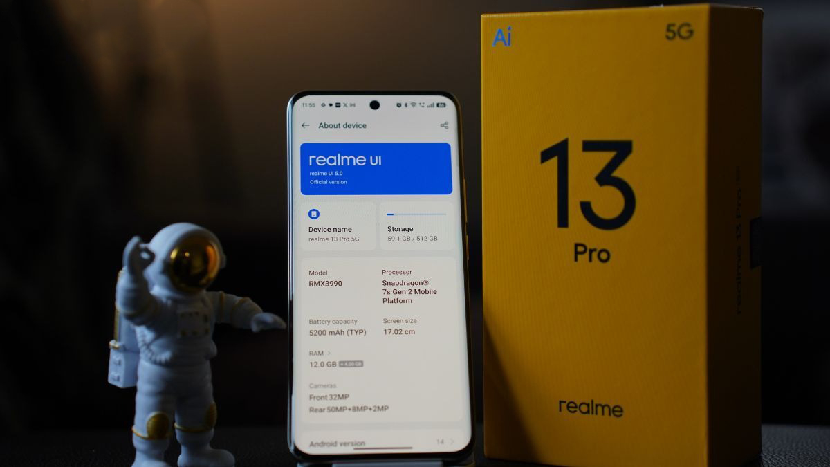 realme 13 Pro còn được trang bị bộ cấu hình xịn sò trong phân khúc. Nguồn: MySmartPrice.