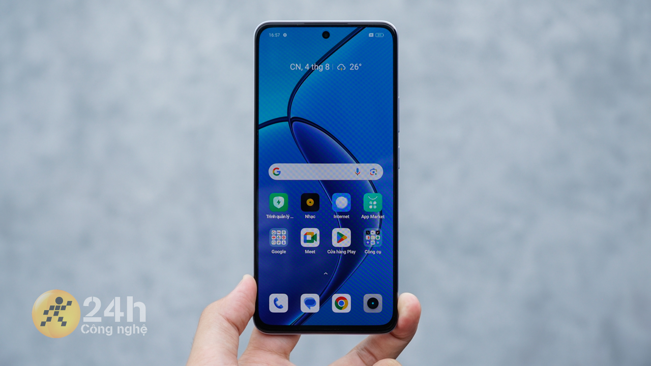Màn hình realme 12 vừa có kích thước lớn, vừa có chất lượng hiển thị tốt. Màn hình realme 12 vừa có kích thước lớn, vừa có chất lượng hiển thị tốt.