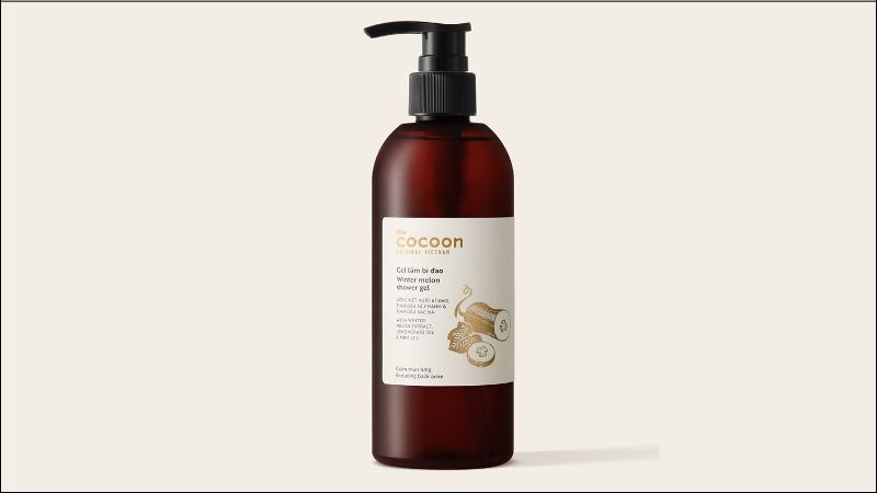 Sữa tắm trị mụn lưng Cocoon giúp loại bỏ vi khuẩn, giảm mụn vùng lưng
