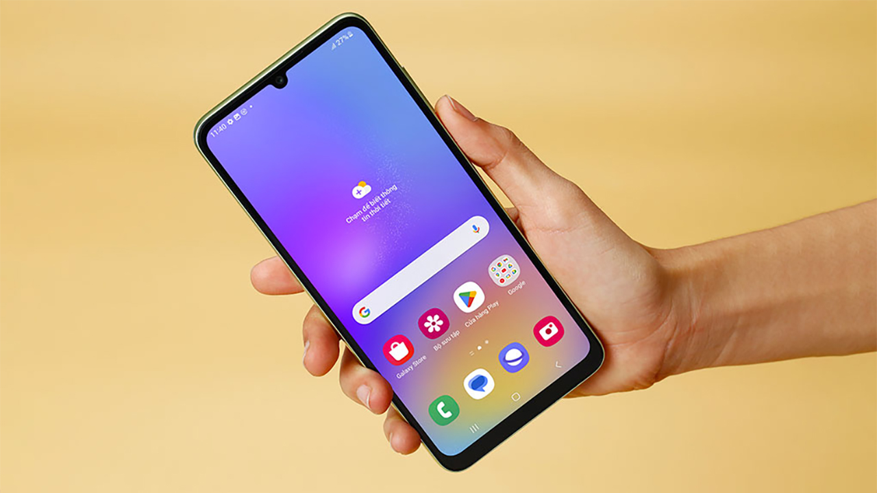 Galaxy A05 có RAM 6 GB nhưng giá chỉ hơn 3 triệu 1 tí Chỉ từ 3.29 triệu bạn đã có ngay 1 mẫu điện thoại Samsung RAM 6 GB, chiến game mượt mà, pin trâu