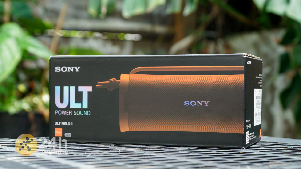 Hộp đựng Sony ULT Field 1 được thiết kế rất sang trọng và trực quan. Hộp đựng Sony ULT Field 1 được thiết kế rất sang trọng và trực quan.