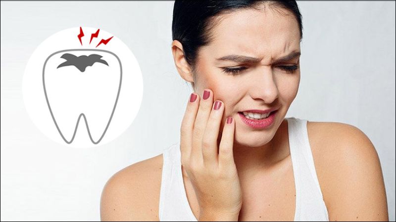 Răng ê buốt có thể tiến triển thành viêm tủy, áp xe nướu, chết tủy và hoại tử răng